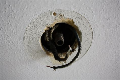 old ceiling box adapter problems